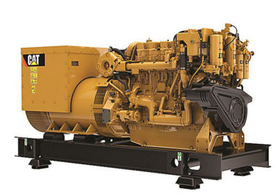 Caterpillar C18 Generatorset <span class="product-info"><br><br>  Vermogen | 565 ekW (706 kVA)<br>  Toerental | 50 Hz – 1500 tpm, 60 Hz – 1800 tpm<br>  Configuratie | 6 In-lijn, 4 takt Diesel <br>  Aanzuiging | Turbocharged, Aftercooled </span>