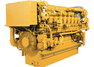 Caterpillar 3516 <span class="product-info"><br><br> Vermogen | 2028 – 2230 pk <br> Toerental | 1600 – 1800 rpm <br> Configuratie | V16, 4-takt Diesel <br> Aanzuiging | Twin Turbocharged, aftercooled </span>