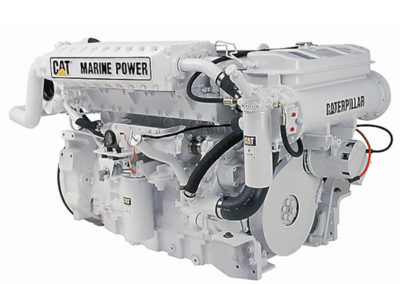 Caterpillar C12 <span class="product-info"><br><br> Vermogen | 346 – 710 pk <br> Toerental | 2300 rpm <br> Configuratie | 6 in-lijn , 4-takt Diesel <br> Aanzuiging | Turbocharged, aftercooled </span>