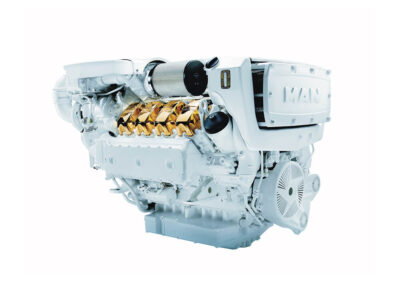 MAN V8 D2868 <span class="product-info"><br><br> Power | 1000 – 1300 Hp <br> RPM | 2300 rpm <br> Range | Light duty </span>